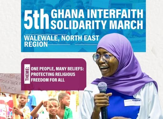 Strengthening Social Cohesion: Success of the 5th Ghana Interfaith Solidarity March